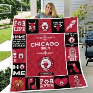 Chicago Bulls Pride Quilt Blanket