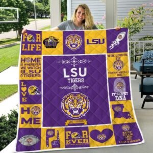 LSU Tigers Pride Quilt Blanket