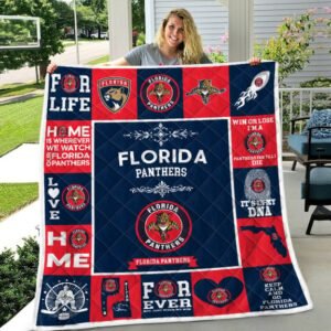 Florida Panthers Pride Quilt Blanket