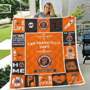San Francisco Giants Pride Quilt Blanket